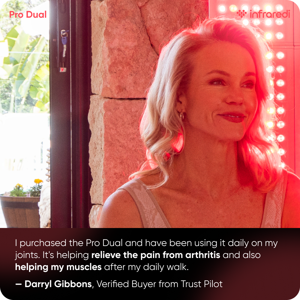 Infraredi Pro Dual Light Therapy Lamps Infraredi