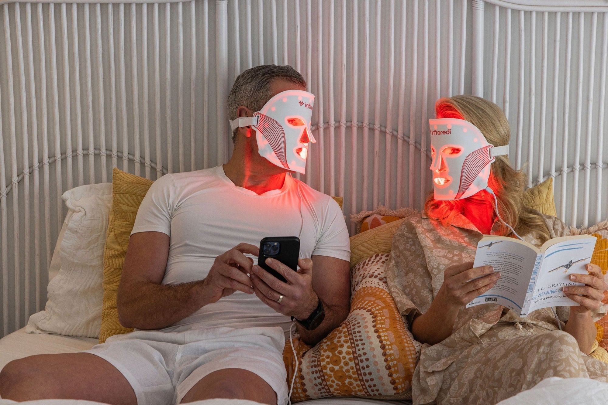 Red Light Mask for Face