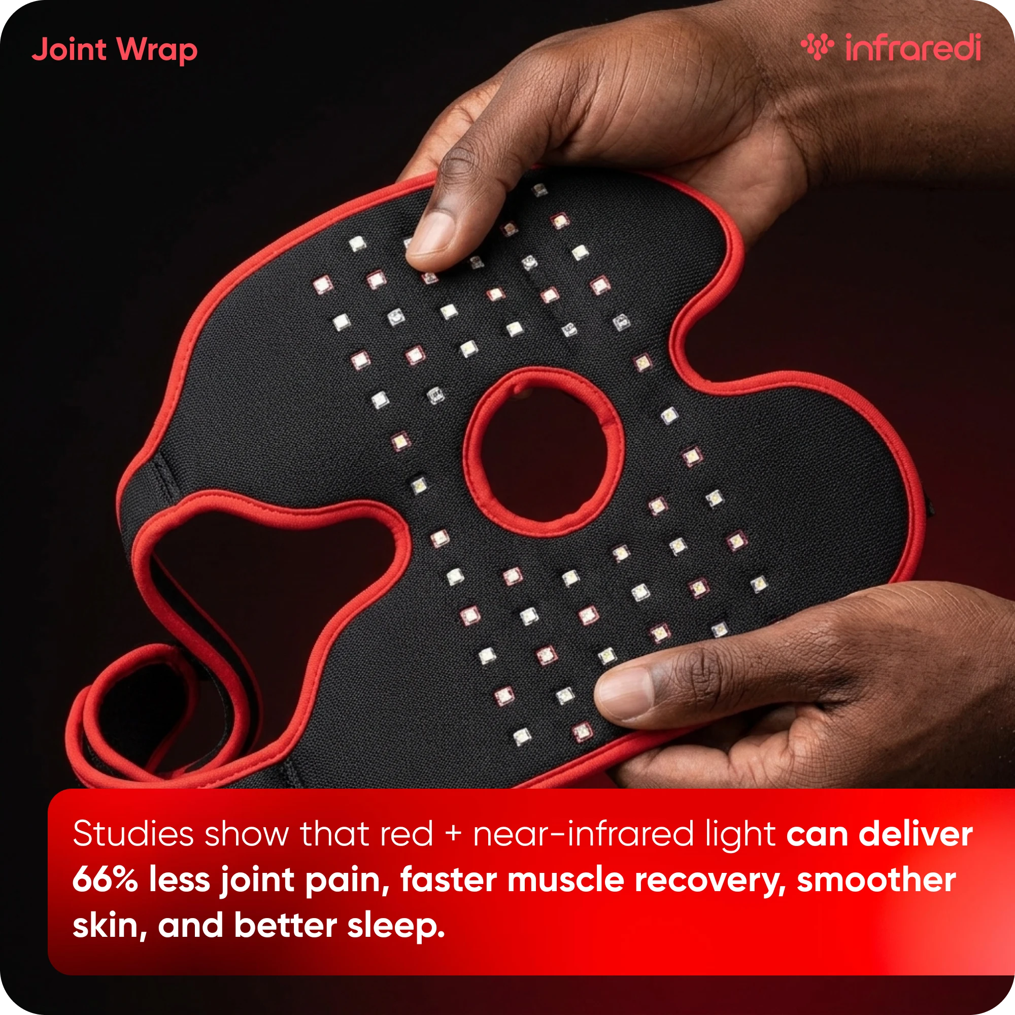 Infraredi Joint Wrap Light Therapy Lamps Infraredi